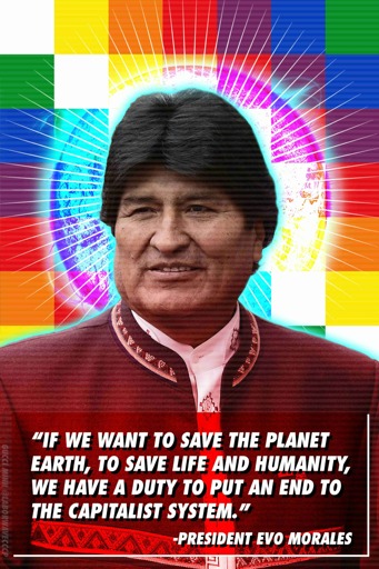 Evo Morales - "If we want to save the planet earth, to save life and humanity, we have a duty to put an end to the capitalist system"